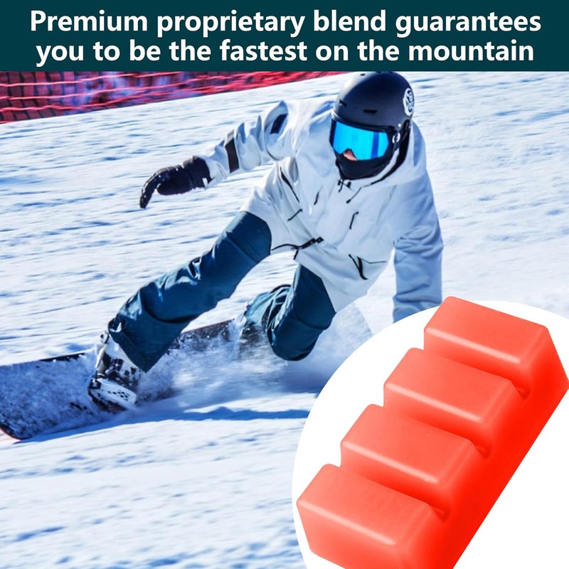 LFUTARI Snowboard and Ski Wax - Universal Snow Block Wax - Ski and Snowboard Racing Wax for Protecting The Ski and Snowboard Accessories - Image 5
